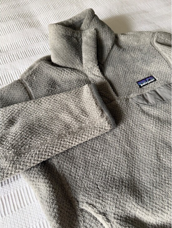 Patagonia Jackets & Blazers - Patagonia Re Tool Snap T Polartec Fleece Pullover Women's Size Small Gray